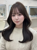 ビュー フクオカ(VIEW FUKUOKA)&nbsp;レイヤーカット/顔周りカット/ブラウンカラー