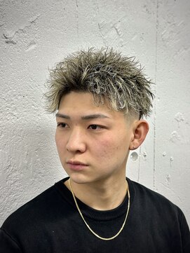 メンズ ラピス(Men's Lapis) スパイキーショート/ハイライト