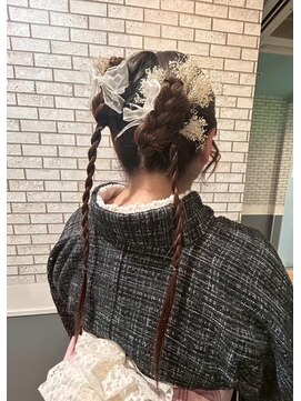 バサラ 大阪梅田店(VASARA) 着物 推し活 ロング へアメ ヘアセット 大阪