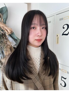 メルク ユニ(merc.uni) 似合わせカットグレージュレイヤー