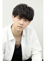 リベル(LIBER)&nbsp;緩めシャドウパーマ/men's/メンズサロン/八王子