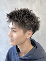 ジールサロン 学園の森店(ZEALSALON) 無造作スパイキーショート ベリーショート メンズパーマ