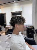 ツイストスパイラルパーマ　メッシュパーマ　縦落ちパーマ　眉毛