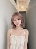 フィグバイアルテフィーチェ(fig by artefice)&nbsp;アンブレラカラーミディアムヘアショートカットセミロング50代