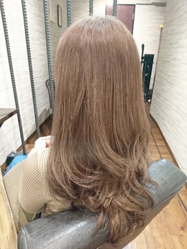 ブース(booth) お客様カラー＜グレージュ×チョコレート＞