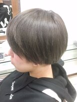 ヘアークリアー 草加 透け感アッシュグレー♪