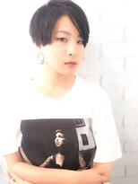 ラウンジ モリオ イケブクロ(Lounge MORIO Ikebukuro) 【morio池袋】かっこいい刈り上げ黒髪センシュアルショート