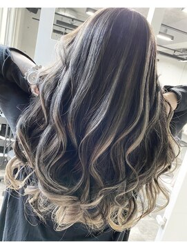 レディアル 大宮(REDEAL) 【REDEAL大宮】エアータッチバレイヤージュ[ハイライトメッシュ]