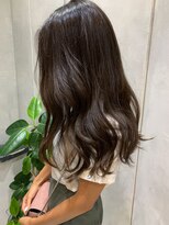 オーストヘアー リュウール(Aust hair Lueur)&nbsp;透明感グレージュ×ナチュラルレイヤーロング　K