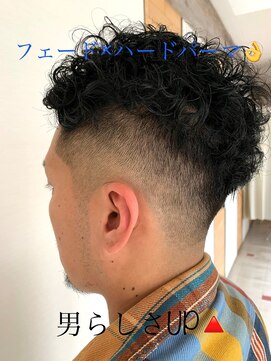 インプレス 小樽店(impres) 【impres】☆フェード×スパイラルパーマ☆