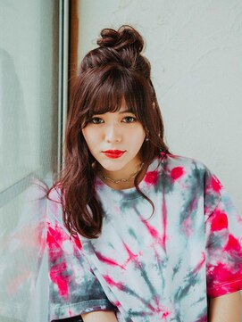 イングローブ 長生店(ingrove) ハーフアップ×お団子