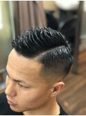 アイロンパーマ×パートスタイル