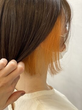 アプリバイリアン 浦和2号店(appri by Rien) インナーカラー/Aライン/かきあげ[浦和/大宮駅]