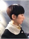 マッシュ/くびれヘア/ビタミンカラー[南青山/表参道駅]