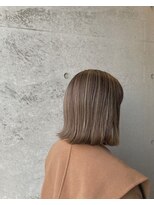 オーク たまプラーザ(OAK)&nbsp;切りっぱなしハイライト★【OAKたまプラーザ/イルミナカラー】