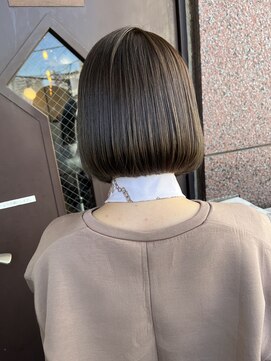 サロンドミルク 溝の口店(salon de MiLK) 20代30代40代/ボブ/ストレート/ベージュカラー［溝の口］