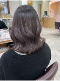 ミディアム×ラベンダーカラー