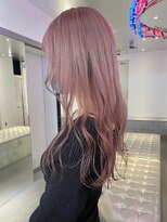 ゲーム 原宿店(GAME)&nbsp;ダブルカラーピンクベージュケアブリーチハイトーン髪質改善