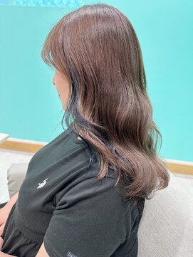 ユーフォリア(Euphoria.) インナーカラー×縮毛矯正