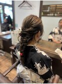 浴衣ヘアアレンジ