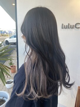 ルル カリス(lulu CHARIS) ロング×インナーカラー