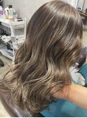orsohair x ナチュラルハイライトベージュ
