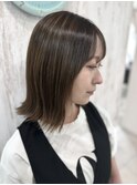 大人ハイライトボブ☆