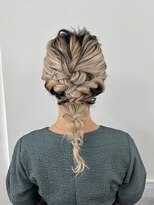 ゆるふわアレンジ　結婚式アレンジ
