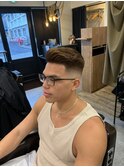 極道パーママンバンヘアスペインカールダークアッシュマッシュ