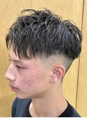 波巻きスパイラルパーマツイストスパイラルパーマシャドウパーマ