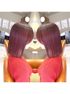 ニフティー(NIFTY) ☆ケアブリーチ×レッド☆