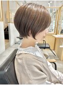 縮毛矯正/北千里/ショート/ブリーチ/インナー/ボブ/髪質改善 宮