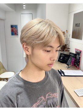 メンズペレ 渋谷(MEN'S PELE) ニュアンスパーマ/韓国マッシュ/スパイキーショート/渋谷
