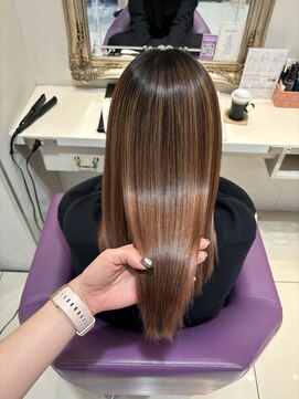 ハピネス 河原町店(Happiness) 京都美容室 髪質改善 レイヤーカット ブリーチなし 透明感カラー