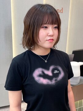 ロンド ブランシュ 錦糸町北口(Lond blanche) くびれヘア/顔周り/韓国/ボブ/レイヤーカット/前髪/カラー錦糸町