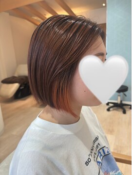 ポルカドット 豊橋店(Polkadot) ミニボブ◯オレンジ