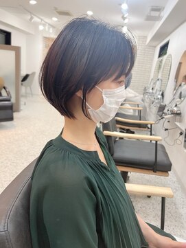 メモリーズ 銀座(Memories) 大人可愛い30代40代50代ふんわりショートボブ癖毛ショート