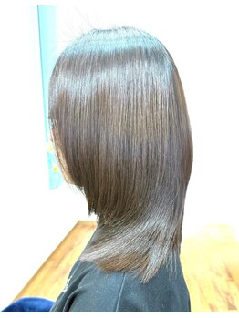 白うさぎの写真/カットのみでも髪質改善が可能◎