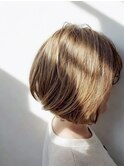 40代50代ボブ　前髪なし　2511