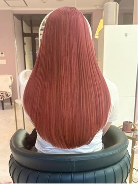 シェリ(che'rie) ハイライトバレイヤージュブリーチオリーブグレーココアベージュ