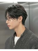 #センターパート#メンズカット#メンズパーマ