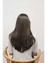 アリー 原宿 表参道(ALLY)&nbsp;ALLY稲木　暗い髪でも可愛くなりたいレイヤースタイル