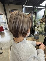 バグジー 黒崎(BAGZY)&nbsp;白髪ぼかし【ワダカラー】