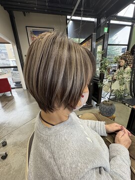 バグジー 黒崎(BAGZY) 白髪ぼかし【ワダカラー】