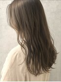 ブリーチなし×オリーブベージュ