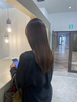 シュヴーブリヤン(cheveux brillants)&nbsp;【美髪縮毛矯正で作る再現性100%な艶髪】ストレートロングヘア