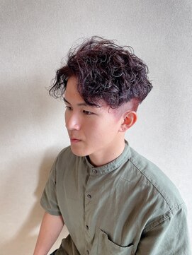 浪漫館 アールズコート(R's Court) レッドパープルパーマ @木原 2.26