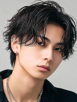 ノイズオオサカ 天王寺店(NOISM OSAKA)の写真/【天王寺駅徒歩5分】朝のセットが楽に♪束感・動きが出る《似合わせパーマ》で簡単に綺麗なシルエットを◎