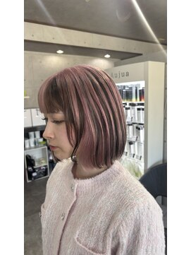 レーヴ(REVE) ボブレイヤー　アンブレラカラー　ハイトーン