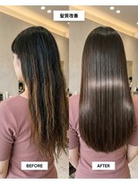 SENJYU 名古屋 名駅【髪質改善 縮毛矯正 白髪ぼかし特化サロン】【4/1OPEN(予定)】 ツヤ髪質改善ストレート/ロングヘア/名古屋駅